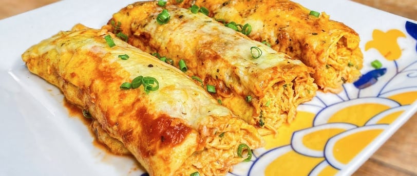 Receita de Panqueca Salgada com Farinha de Aveia e Recheio Proteico