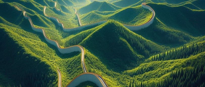 LA GRAN MURALLA VERDE DE CHINA