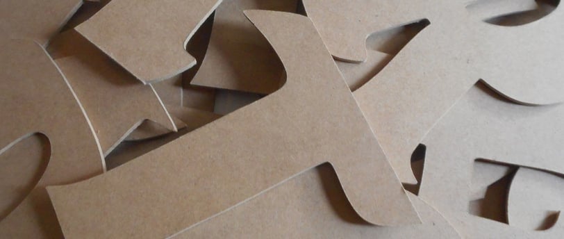 Lettrage en bois