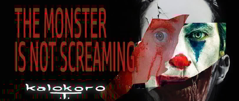 portada del nuevo single de Kalokoro Teke "The Monster is not Screaming"