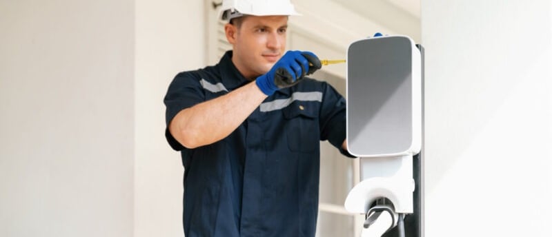 EV charger installation