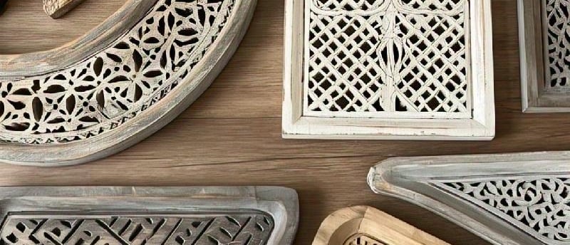 wood-work, wood worked, tray wood decor