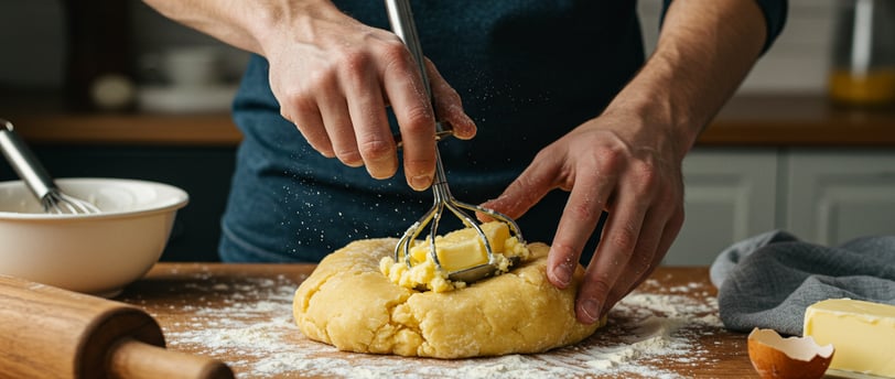 Massa de torta caseira