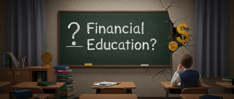 O Que é Educação Financeira e Por Que Você Nunca Aprendeu Isso na Escola