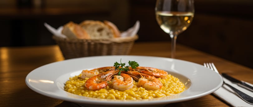 Risoto de Camarão
