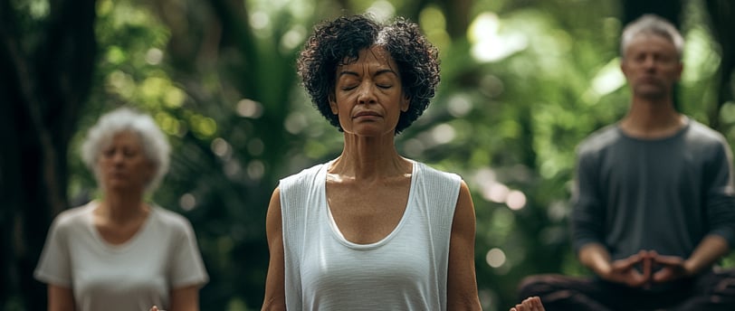 practicing mindfulness and meditation for improved mental health
