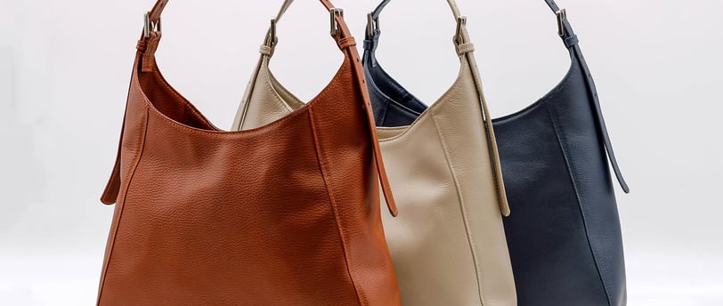 Cartera de cuero al hombro de Heros Leather