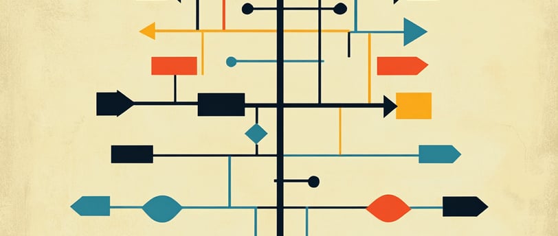 modern color org chart