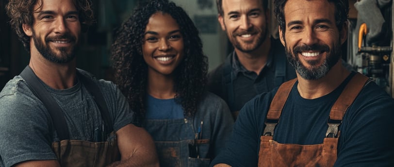 Group of employees