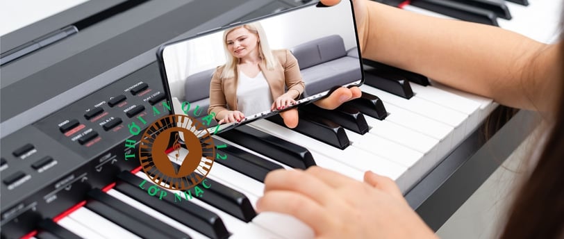 học piano online