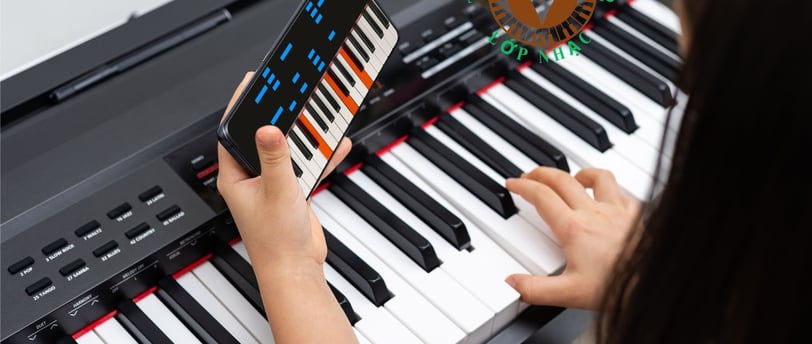 học piano online