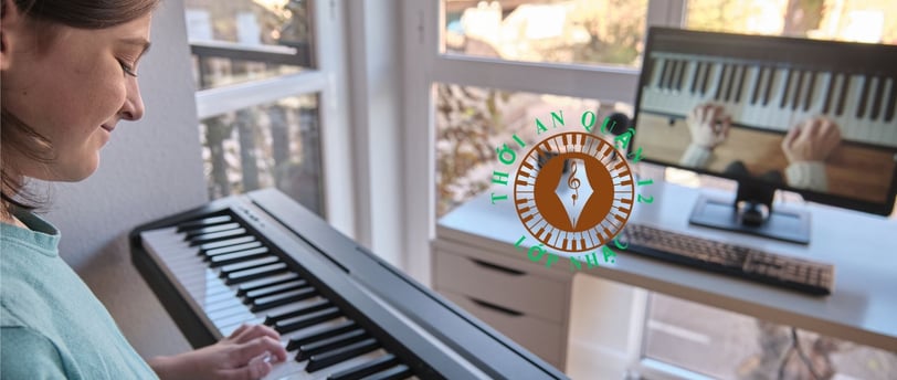học piano online