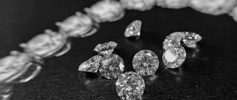 a bunch of cvd diamonds on a table