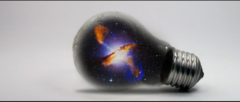 Universe inside a bulb