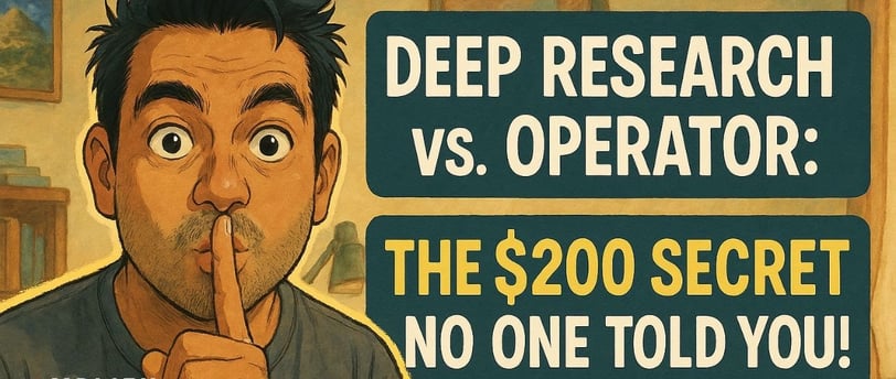 OpenAI Operator, Deep Research, AI agents, Task automation, ChatGPT Pro, AI tools, Content creation,