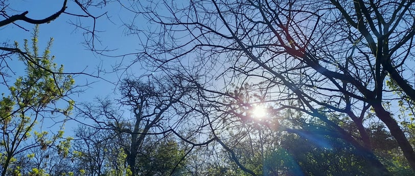 hot weather in april