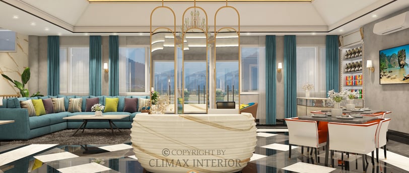 Climax Interior Hotel Akbar Sonmarg Reception