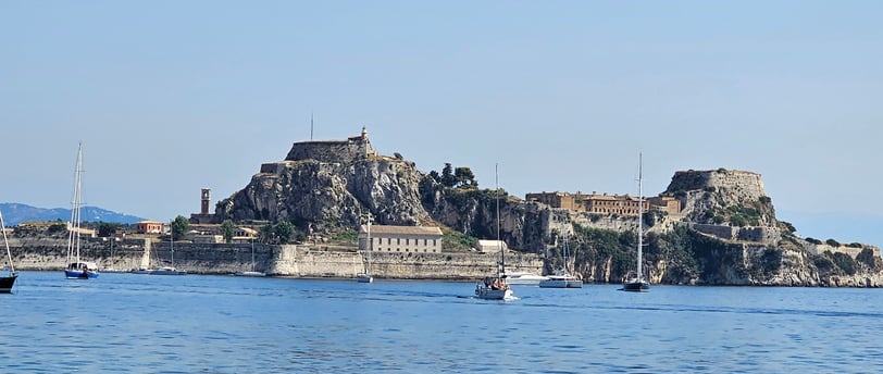 Old Fortress of Corfu Greece