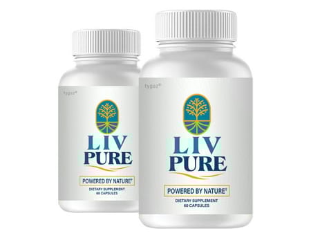 liv pure product bottle