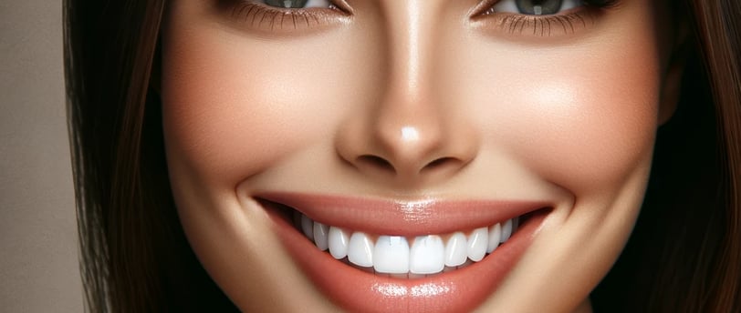 a woman with a smile on her face