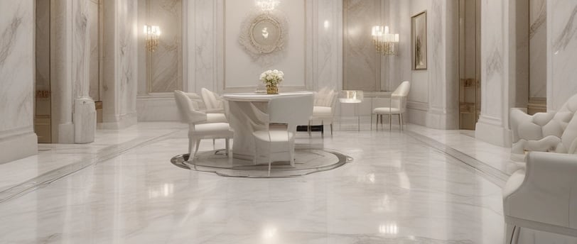 photo of white staircase