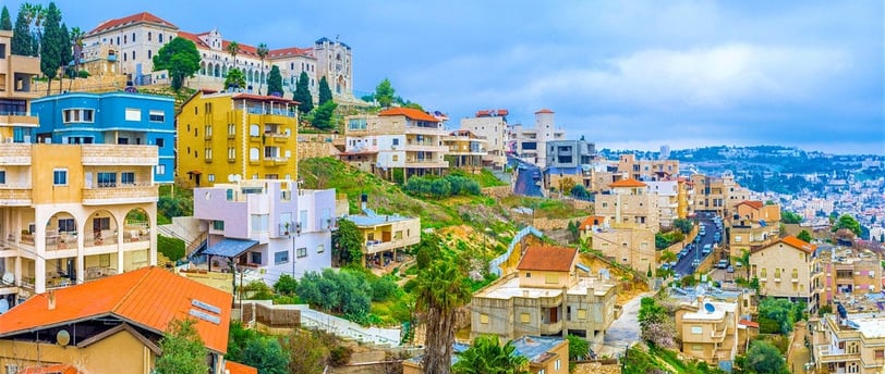 Beautiful Northern Israel Town