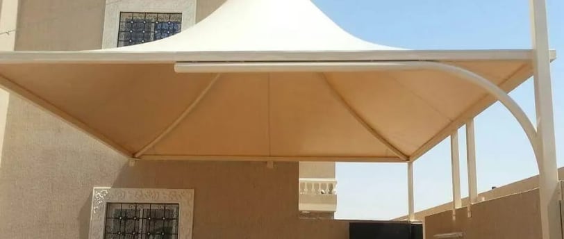 مظلات هرمية عسير وخميس مشيط