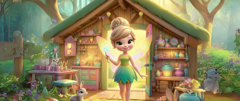 Fairy's tidy room inspires joy and friendship as cleanliness and cheer meet | Moral Story.