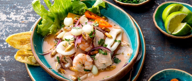 Seafood ceviche