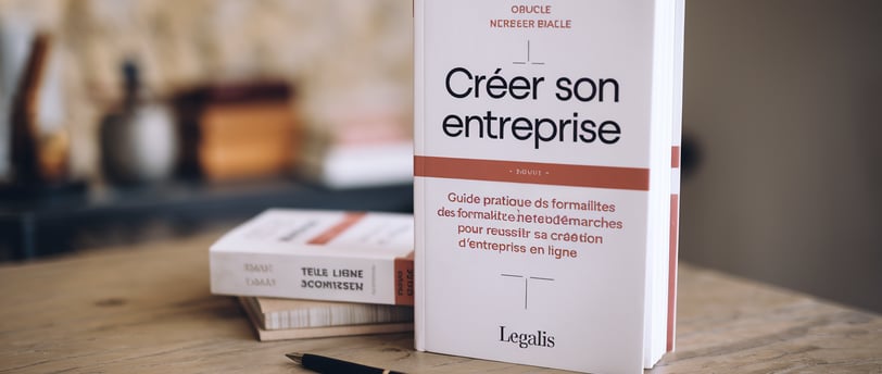 a book with a pen and a pen on a table LEGALIS