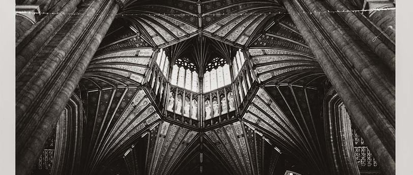 Ceiling in Ely Cathedral, Cambridgeshare. Creator: Slawek Dejneka