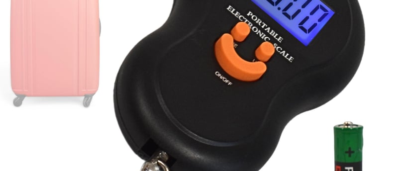 Bilancia, bilancino per bagagli, Valigia, Viaggio, pesavaligia, pesare, manuale, bilancia digitale,