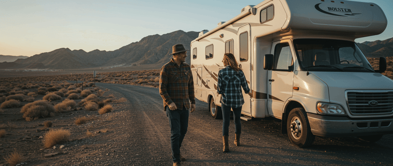 Best clothes for RV travel 2025 showcased by people enjoying RV life in various US destinations