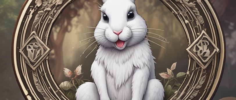 brown rabbit near green leafed plant