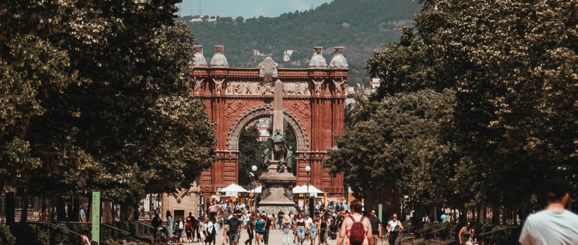 arco de triunfo barcelona