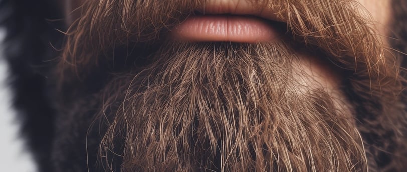 A man with a thick, long, beard
