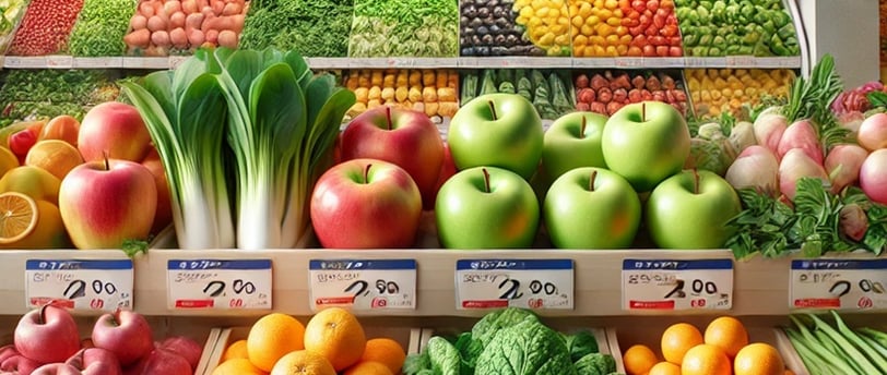 Obst Gemüse Japan