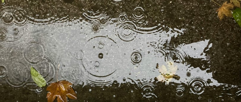 a chuva que lava a alma