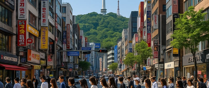 Busy Seoul