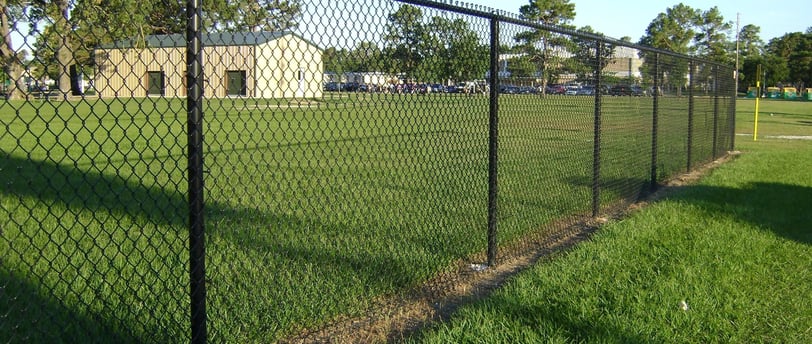 Black Chainlink Fence