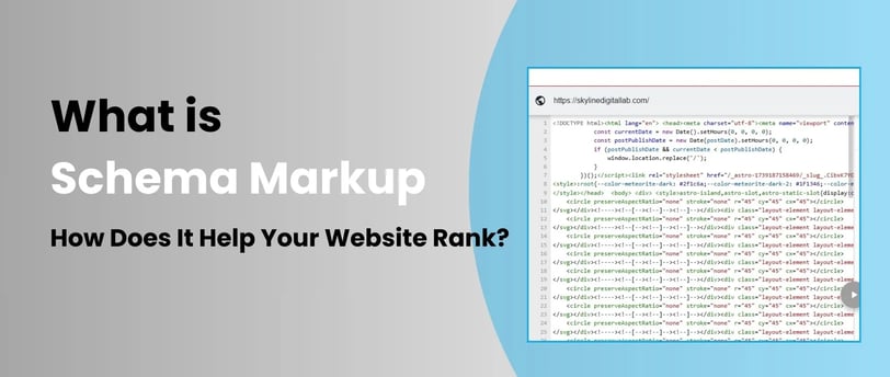 What is schema markup and how does it help your website rank