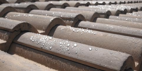 tuiles traitement et protection avec deperlant hydrofugation