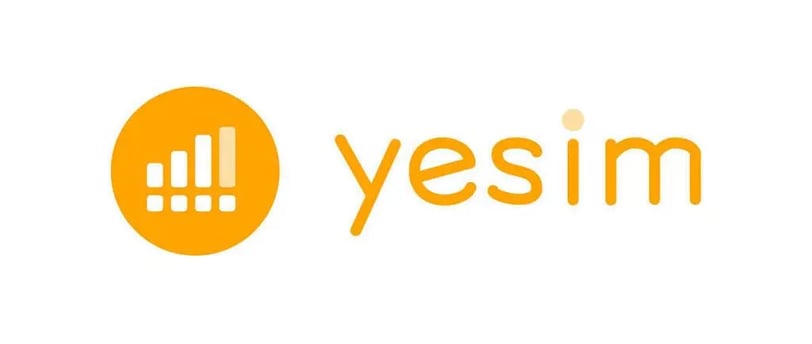 a yesim logo with the word yesim