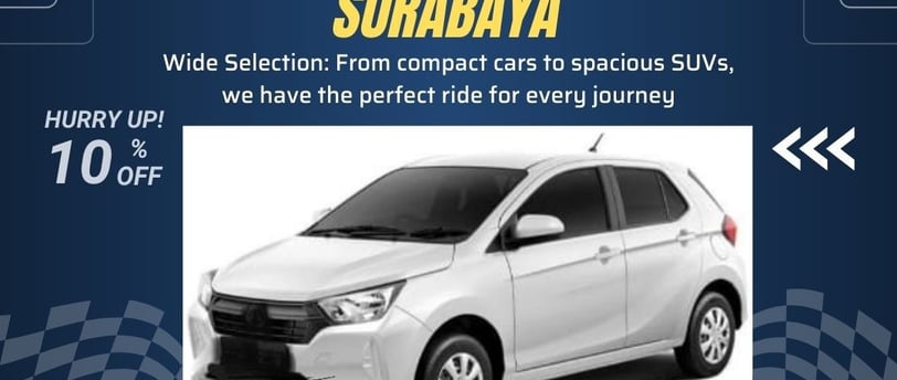Sewa Mobil Agya di Surabaya Terbaru Juara Rent Car