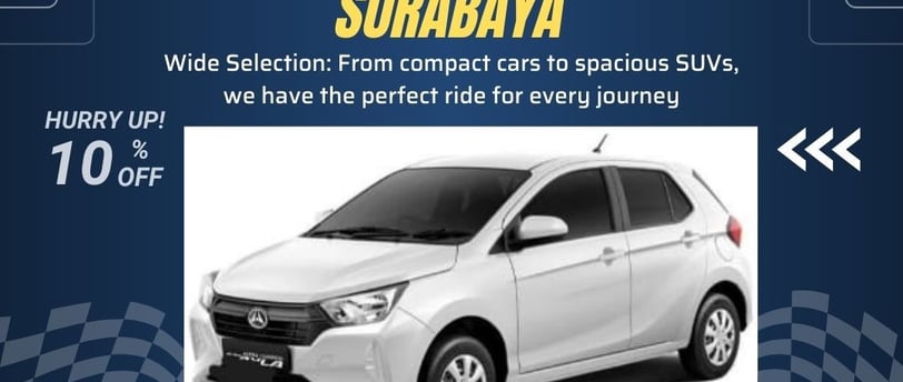 Sewa Mobil Daihatsu Ayla di Surabaya Lepas Kunci