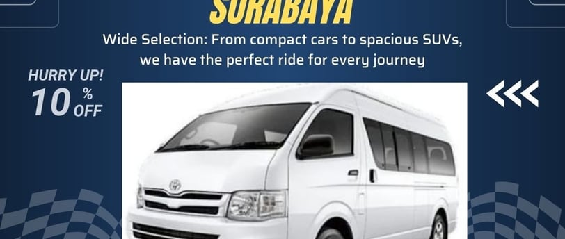 Sewa Mobil Toyota HiAce di Surabaya Juara Rent Car