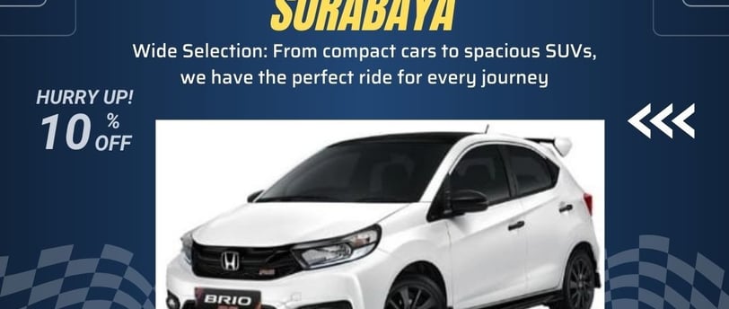 Sewa Mobil Honda Brio di Surabaya Juara Rent Car