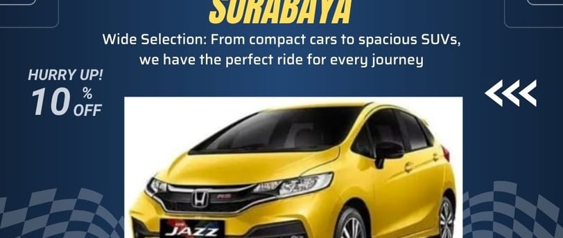 Sewa Mobil Honda Jazz di Surabaya Murah