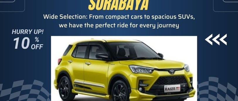 Sewa Mobil Toyota Raize di Surabaya Juara Rent Car