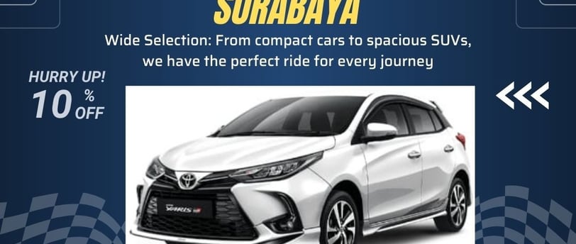 Sewa Mobil Yaris di Surabaya Juara Rent Car
